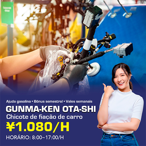 Gunma Ota-shi: Montagem de chicotes de fiação de carros