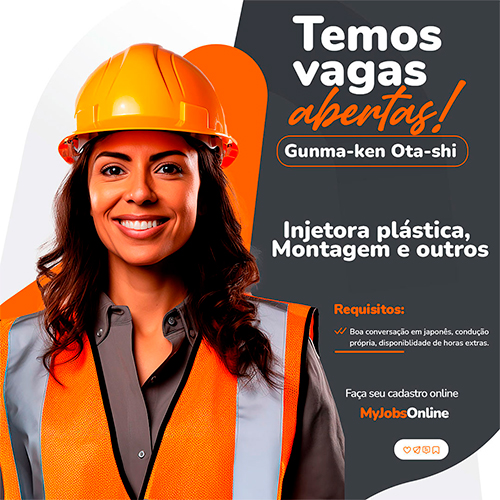 Gunma-Ken Ota-shi: Injetora plástica,  montagem e inspeção de autopeças